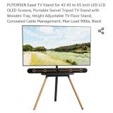 PUTORSEN Easel TV Stand for 42 43 to 65 Inch LED