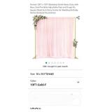 Fomcet 10FT x 10FT Backdrop Stand Heavy Duty with