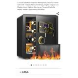 Gold Fancy 2.2 Cu.ft Safe Box Fireproof