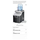 Kndko Ice Makers Countertop,45 lbs,2 Way