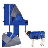 Calf Coat, Warming Blanket, Water/Windproof Blue,