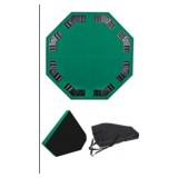 48" 8-Player Folding Poker Table Top, Layout