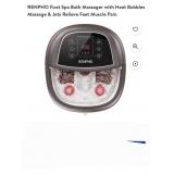 RENPHO Foot Spa Bath Massager with Heat Bubbles