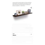 2pcs- 48 Inch Floating Shelf, 8 Inch Deep Solid