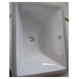 New 20 inch White Ceramic Porcelain Rectangular