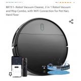 BR151- Robot Vacuum Cleaner, 2 in 1 Robot Vacuum