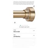 YNL Shower Curtain Rod Tension- No Drill, Never