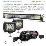 LED Light Bar TURBO SII 32 Inch 405W Triple Row