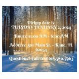 Payment & Location Info