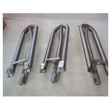 New  (3-Pack) 19 1/8" x 6" Stainless Steel BBQ