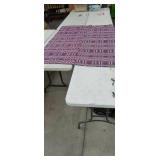 56" x 80" Rug ? /Throw  borders on two  sides