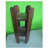 Wood Plant Stand 24"Tall x 10".( From Estate )