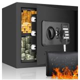 New 1.2 Cubic Ft. Home Safe Fireproof with Inside