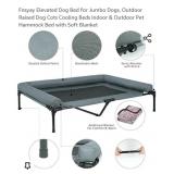 Fnsyay Elevated Dog Bed for Jumbo Dogs, Outdoor