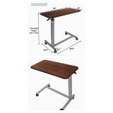 Vaunn Adjustable Overbed Bedside Table with