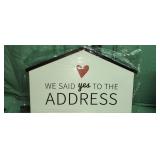 2pcs Real Estate House Shaped Sold Sign - and Key