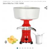 Milk Cream Centrifugal Separator Electric Cream