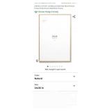 Opposite Wall (24x36 in | 61x91 cm) Natural Solid