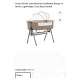Dream On Me Lotus Bassinet and Bedside Sleeper in