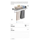 TURS Bathroom Towel Rack Polished Towel Shelf
