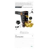 LOCAME Adjustable Trailer Hitch, Tri-Ball