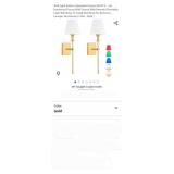 Pair of Wall Light Battery Operated Sconce Set Of