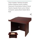 Foldable Tabletop Portable Desktop Lectern Podium