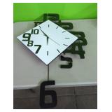 New Modern  Crazy Large Wall Clock  Big Silent