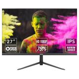 Thinlerain 27 inch pc Monitor, LED Monitor with