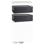 2Pcs Floating Nightstand Modern Nightstands,Wall