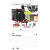 Swiss Safe 2-in-1 Emergency Car Kit, with