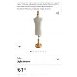 Tailors Dummy Mannequins Small Dressmakers Dummy