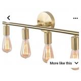 NEW 4 Lights Gold Modern Bathroom Vanity Light
