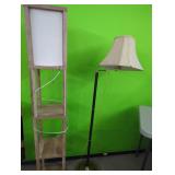 2 Floor Lamps.  ( From Estate )