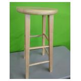 Solid 29" Wood Barstool