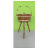 Sewing Basket on stand
