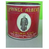Vintage Prince Albert Crimp Cut Tobacco Tin &