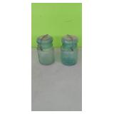 (2) Ball Ideal wire bale jars.. patent July