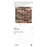 Art3d 20-Pack 105 Sq.Ft Faux Brick 3D Wall Panels