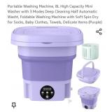 Portable Washing Machine, 8L High Capacity Mini
