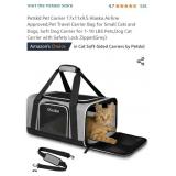 Petskd Pet Carrier 17x11x9.5 Alaska Airline