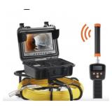 $695. VEVOR Sewer Camera with 512Hz Locator, 165