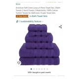 American Soft Linen Luxury 6 Piece Towel Set, 2