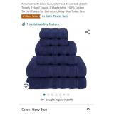 American Soft Linen Luxury 6 Piece Towel Set, 2
