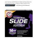 NEW Arm & Hammer Clumping Cat Litter, 18 lb