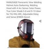 Auto Darkening Welding Helmet ..used..(has facial