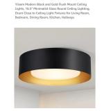 NEW 16.5" Modern Ceiling Light, Flush Mount,
