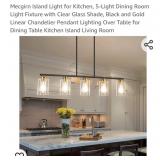 Mecgirn Island Light for Kitchen, 5-Light Dining