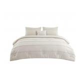 4 Pc King Size Comforter Set, Includes 2