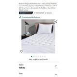 Bedsure King Size Mattress Pad - Soft Cooling